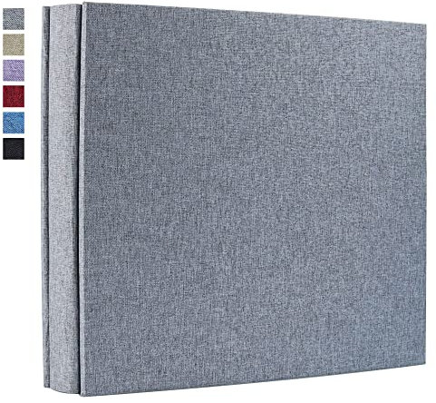 Vienrose Album Photo Traditionnel 10x15 cm Photos 600 Pochettes Couverture en Lin Grand Format, pour Famille Bébé Mariage