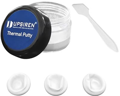 UPSIREN UTP-X Ultra 16.8w/mk Thermal Putty for VGA GPU IC Processor Rapid Cooling Thermal Pad Replacement Heat Blocking Putty (20g)