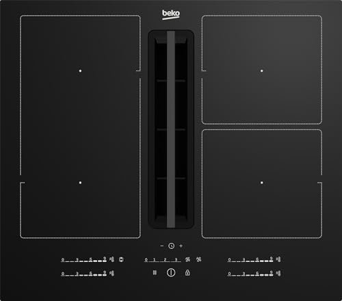 Table De Cuisson Induction Aspirante 60cm 4 Feux 7400w - HIXI64700UF1