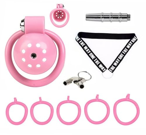 Nyhet Fitness Speciella Sportskydd Bur, 5 Storlekar På Ringar + MetallröR + HjäLpbäLte TillbehöR, Fritid Rolig Enhet, Par GåVa (Rosa)