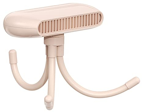 TOWARDSNAN Portatile Palmare 4 Velocità Fan Personal Desk Cooler Treppiede Flessibile Ricaricabile per Campeggio Esterno 2400 Piccolo Senza Lama Portatile Palmare Silenzioso