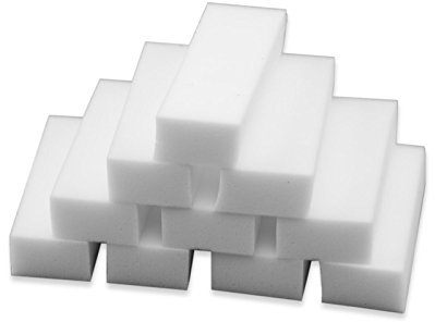 PutzTeufel Putzhexe Schmutzradierer Wunderschwamm Weiss, 10tlg Set - 100 x 50 x 30 mm - Das Original aus dem TV !!!