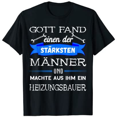 Hombre Instalación sanitaria para instalaciones de calefacción Camiseta