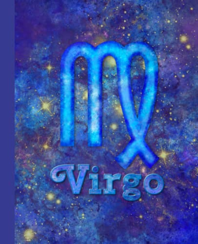 Zodiac Sign Book for Virgo kids, teens and adults: 120-page College Rule lined Composition Notebook featuring the birth sign of Virgo