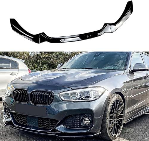 Auto Spoiler Anteriore per BMW 1 Series F20 F21 M-Pack 2015-2019 118i 120i, Frontali Labbro Paraurti Anteriore Sottoparaurti Spoiler Splitter Protector