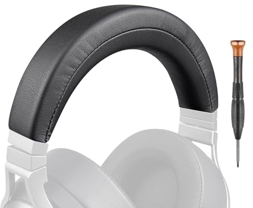 SOULWIT Protein Leder Kopfband Headband für Corsair Virtuoso RGB Wireless XT SE Gaming-Headset, Ersatz Stirnband Polster Reparaturteil