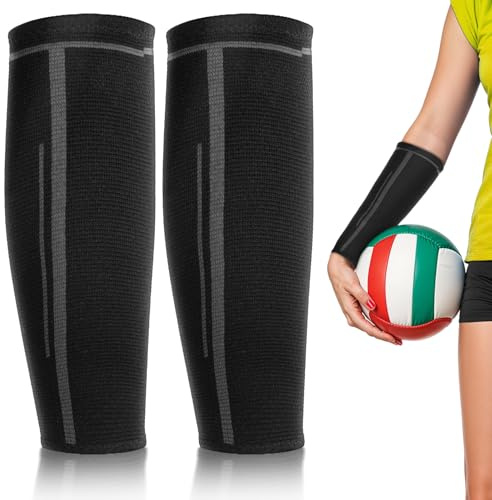 HJZHII 1 par volleyboll armvärmare kompression ärmar passning underarmsvärmare sportträning armskydd för kvinnor