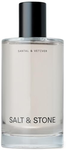 Salt & Stone Body Mist, Skincare Infused Perfume Hair & Body Spray for Women and Men, Hydrating Fragrance with Glycerin and Red Algae, Vegan, Cruelty Free, 3.4 fl oz (Santal & Vetiver)