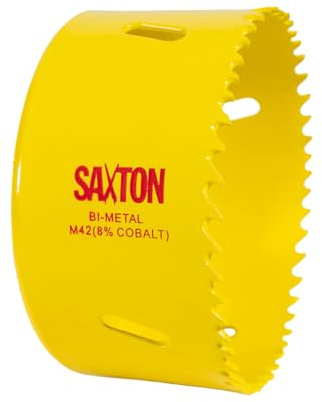 Saxton HSS Hole Saw Cutter M42 Bi-Metal 8% Cobalt Heavy Duty (14mm – 230mm) (83mm)