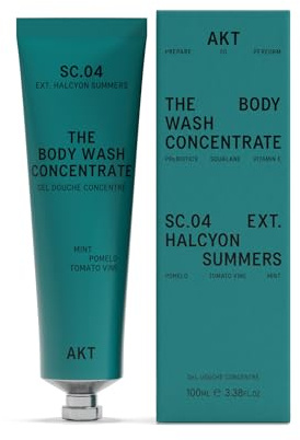 AKT The Body Wash Concentrate, SC.04 Halcyon Summers, 3.4 Fl Oz, All Gender