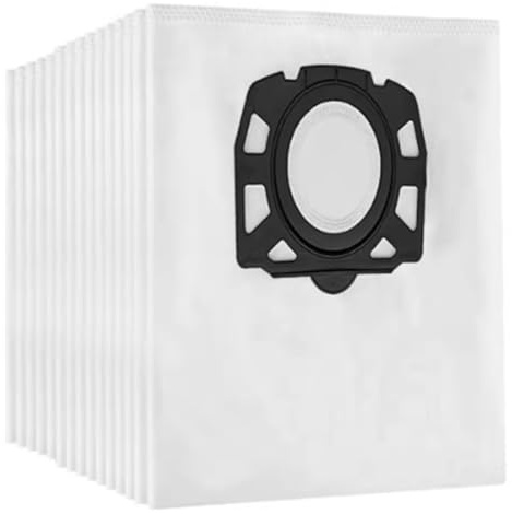 Bolsa De Recolección De Polvo, Compatible Con Karcher, KFI 357, KWD1, KWD2, KWD3, WD2 Plus, WD3, SE 4001, SE 4002, WD 3.200-WD 3.800 M, 2.863-314.0(15pcs)