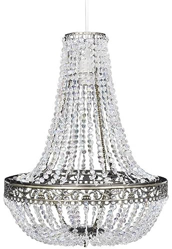 vidaXL Hängelampe 36,5x46cm Kronleuchter Leuchte Hängeleuchte Deckenleuchte