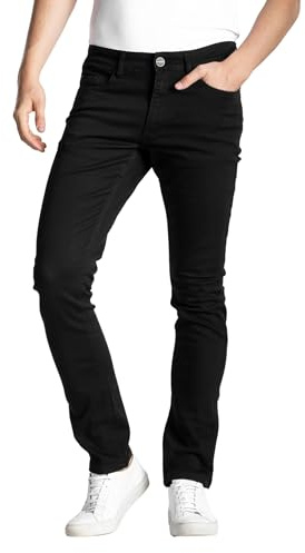 Rica Lewis - Jeans RL80 Twill Stretch Coupe Droite ajustée Couleur Couleur Noir Taille 46