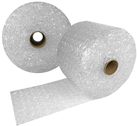 UBOXES Bubble Cushioning Roll - 130 ft x 12'' Wide, Large 1/2'', Bubbles Clear, Bubble Clear Wrap For Packing, Moving & Shipping