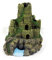 Happet Aquarium Deko Burg mit Fluss Schloss Festung Ritterburg Castel Dekoration