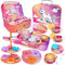 Geebiiny Unicornios para Niñas,Juguetes Niña 3 4 5 6 7 Años Regalo Niña 3 4 5 6 7 Años Juego de Te para Niñas Juegos Niña 3-7 Años Juegos Infantiles Unicornios para Niñas Accesorios Cocina Juguetes