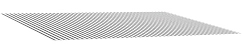 vidaXL Tela de Repuesto para Toldos Antracita y Blanco 300 x 250 cm, Moderno, Rectangular, Resistente al Clima, fácil de Limpiar, Cubierta para terraza, solución de Sombra