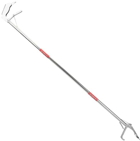 Pinzas Para Serpientes Acero Inoxidable Plegable Capturador de Basura