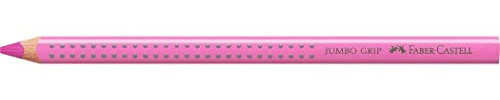 FABER-CASTELL 110919 - Buntstift Jumbo Grip, magenta Hell