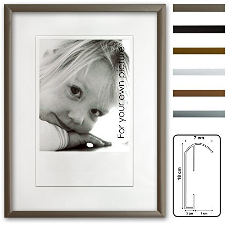 Kingsale Telaio in Alluminio, cornici in Alluminio, 6 Colori Diversi