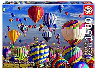 Educa - Puzzle 1500 Teile für Erwachsene | Heißluftballons, 1500 Teile Puzzle für Erwachsene und Kinder ab 14 Jahren, Fotografie (17977)