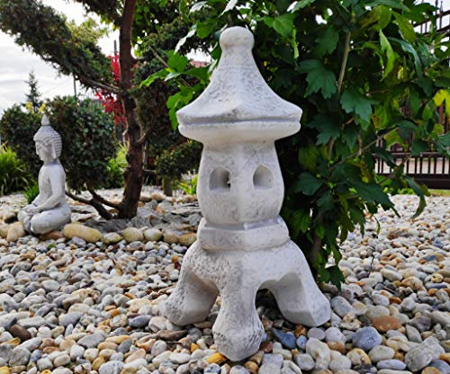 Garden ornament decor - Stone Japanese Style Pagoda/Lantern Songyue Pagoda