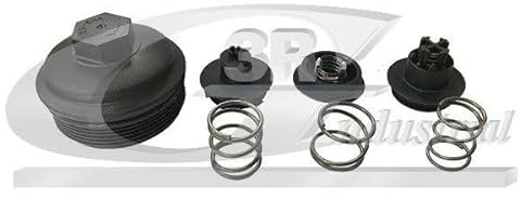 3RG INDUSTRIAL - Tapa Filtro Aceite- OEM 045115433D 045115433A - Piezas para Coche Recambios Motor y Otras Partes de Vehículo | Compatible con los Modelos de Coche y Moto indicados más Abajo.