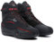 TCX - Zeta Waterproof, Herren-Motorradschuhe, Sportlich und Wasserdicht, Stadttauglicher Schuh, Obermaterial aus Mikrofaser, Schnürung und Klettverschluss, Schwarz/Rot
