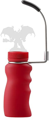 Jucoci Painting Handle for Miniautres Paint Handle Compatible with DND Miniatures, Scale Model, Fantasy Figurines (Red)