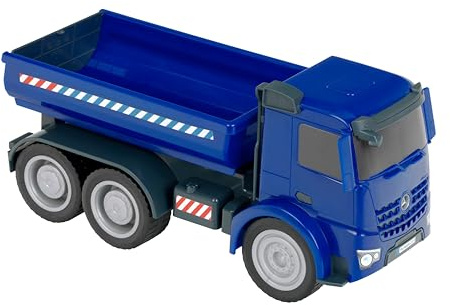 Theo Klein 3803 Mercedes-Benz Arocs Camión Volquete de Arena, para Interior y Exterior, Escala 1:24, Producto con Licencia Oficial, Juguete para niños a Partir de 3 años