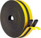 Dichtungsband Selbstklebend Türdichtung für Türen Fenster, 10mm(B) x6mm(D)/10m(L) Schaumstoffband Gummidichtung für Kollision Siegel Schalldämmung