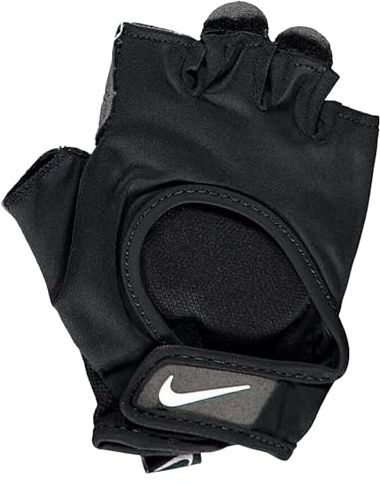 NIKE NWUFGS SMAL carta Football Womens Ultimate Heavyweight Fitness Gloves Black SZ SMA, White, S