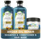 Herbal Essences bio:renew Argan Oil of Morocco Hair Repair Treatment Set for dry, damaged hair, Argan Oil Shampoo, Conditioner and Hair Mask, A Complete Hair Care Routine
