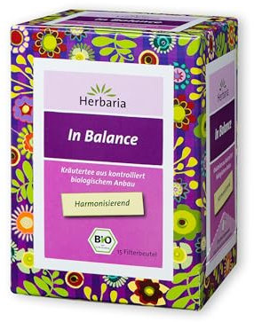 In Balance Tee, Tee-Aufgussbeutel: Harmonisierend. Kräutertee