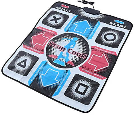 Jectse Dance pad,Dance Game Dancing Step Dance Mat Pad,High sensitively with USB for PC 93 x 83cm / 36.6 x 32.7in