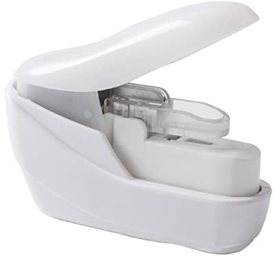 Mini Cute Book Stapleless Stapler, Manual Staplers for Office Home Kid