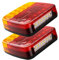 Luces traseras Luces De Remolque Sumergibles De 26LED, Luces De Señal De Giro Traseras, Placa De Matrícula para Remolque De Barco, Camión, Actualización
