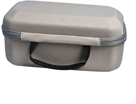 FUANA Funda de transporte para proyector portátil Magcubic HY300 HY320 EVA gris bolsa de almacenamiento con aspecto elegante