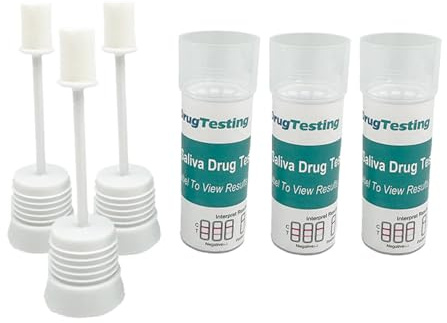 3 confezioni ~ 7 in 1 droga & alcol saliva barile droga test droga ~ autostrade e strada Tampone droga