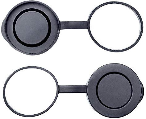Opticron Copriobiettivo in gomma 25 mm OG M Coppia si adatta a modelli con diametro esterno 33 mm, 31030, nero