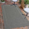 Teppich-Traum Klassischer Sisalteppich mit dezenter Bordüre • In- & Outdoor • in anthrazit, 60x110 cm