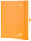 POPRUN Kalender 2025 Buchkalender (Aug.2024-Dez.2025) Hardcover, ca. A4 (26,5 x 21,5 cm), 17-Monate-Terminplaner, Wochenplaner 2025 mit Zertifiziertem Papier - Orange