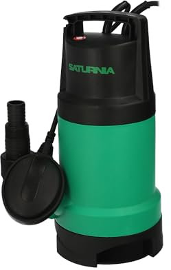 Bomba Aguas Sucias Sumergible 950 W. 14.000 lts/hora, Profundidad 7 Mts, Elevación 10 mts. Particulas max. Ø 30 mm.