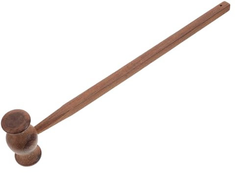 Homoyoyo Handlicher Massagehammer Aus Wengeholz Ergonomisch Fördert Durchblutung Für Akupunktur Triggerpunktmassage Tragbar Für Zuhause Büro Und Reisen