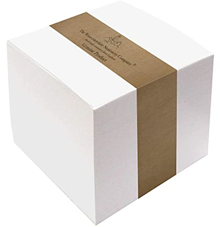 Memo cube, 100mm square, 1000 sheets, 80gsm, refill pad, ZERO plastic packaging