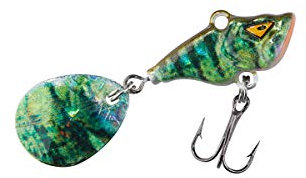 Balzer Shirasu Colonel Spin Buddy Evil Eye - Jigspinner, Größe/Gewicht/Farbe:3cm / 12.5g / Barsch UV