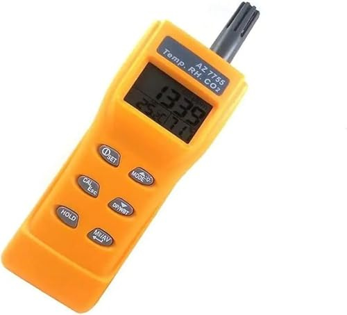 AZ7755 Detector de dióxido de carbono 2000pm5000ppmm Detector de dióxido de carbono CO2 AZ-7755