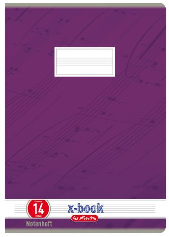 Herlitz 3324407 Schulheft, DIN A5, Lineatur 4/liniert