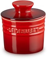 Le Creuset Stoneware Butter Crock, 6 oz., Cerise