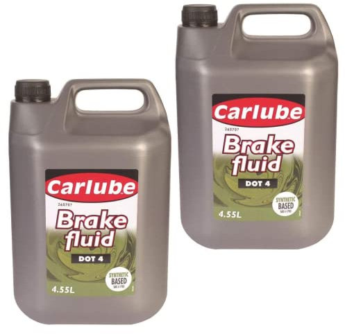 Carlube BFL455 Synthetic Based Dot 4 Brake Fluid 4.55 Litre x 2